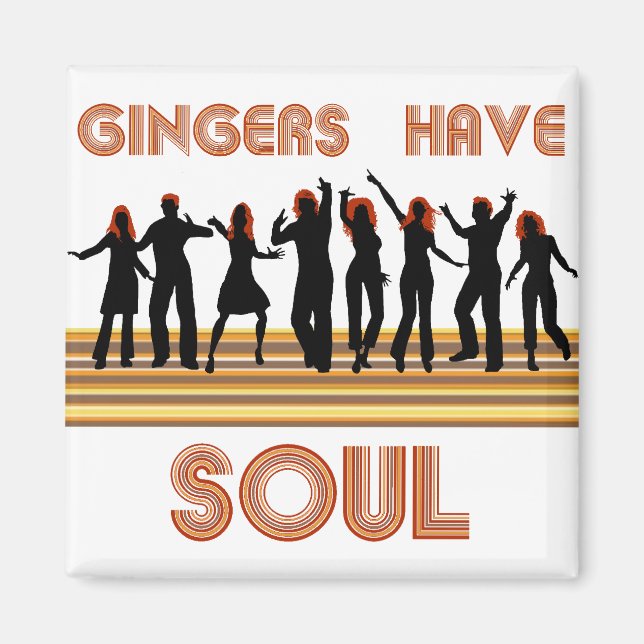 Gingers have Souls Train Magnet (Front)