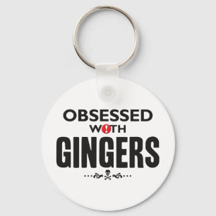 Gingers Obsessed Key Ring