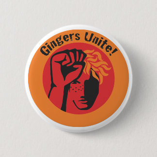Gingers Unite! 6 Cm Round Badge