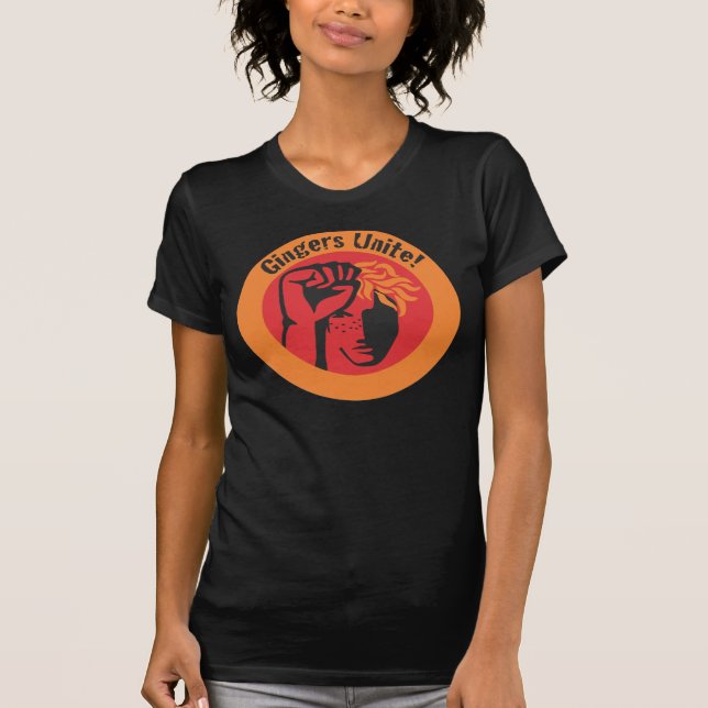 Gingers Unite! T-Shirt (Front)