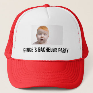 Ginge's Bachelor Party Trucker Hat