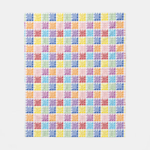 Gingham Bible verses about children babies   Fleece Blanket