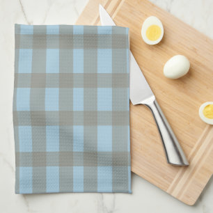 Gingham Blue  Tea Towel