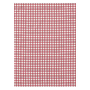 Gingham Charm Red Tablecloth