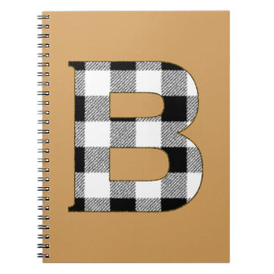 Gingham Check B Notebook