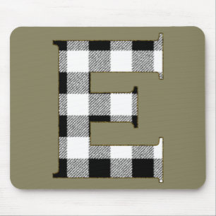 Gingham Check E Mouse Mat