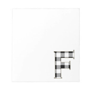 Gingham Check F Notepad