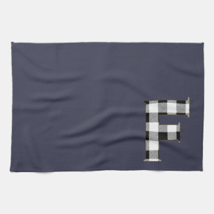 Gingham Check F Tea Towel