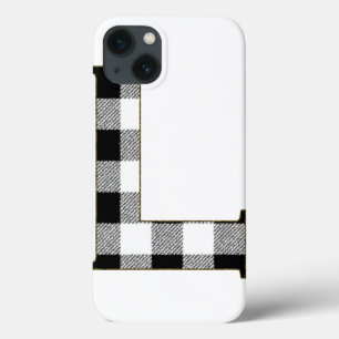 Gingham Check L iPhone 13 Case