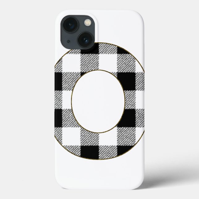 Gingham Check O Case-Mate iPhone Case (Back)