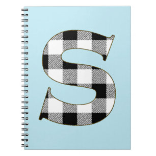 Gingham Check S Notebook