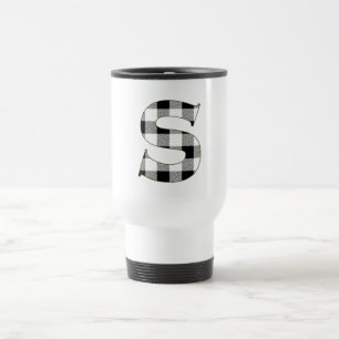 Gingham Check S Travel Mug