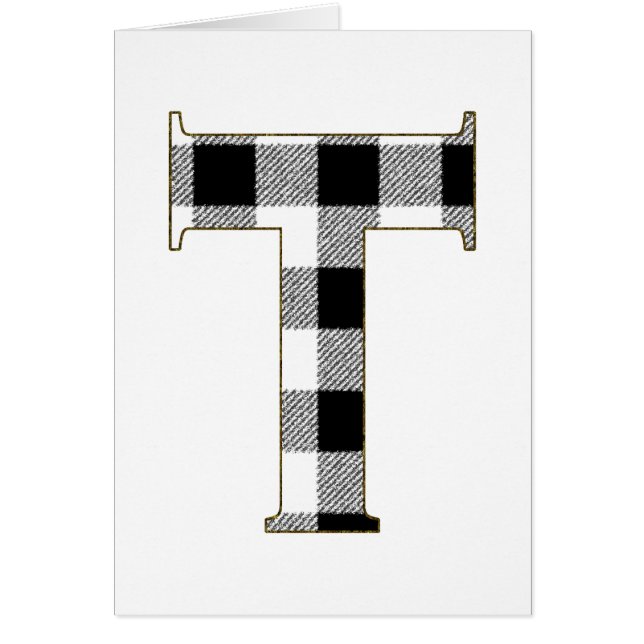 Gingham Check T (Front)