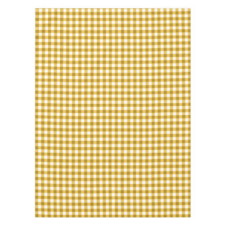 Gingham Check Tablecloth | Yellow And White Checks