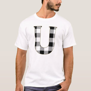 Gingham Check U T-Shirt
