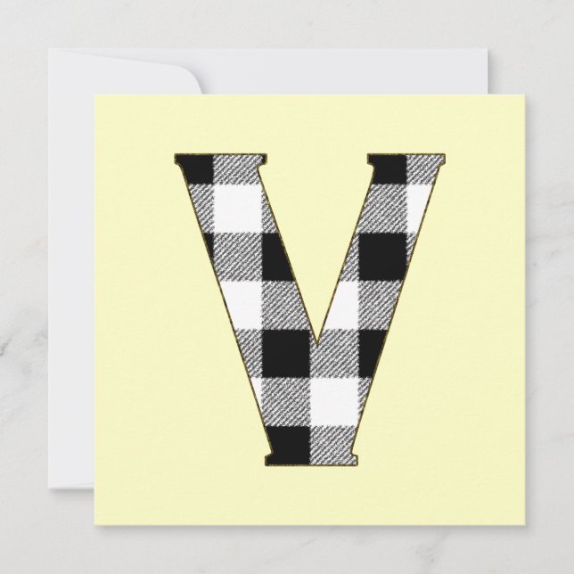 Gingham Check V (Front)
