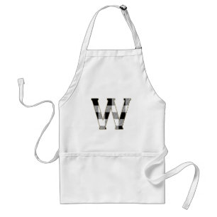 Gingham Check W Standard Apron
