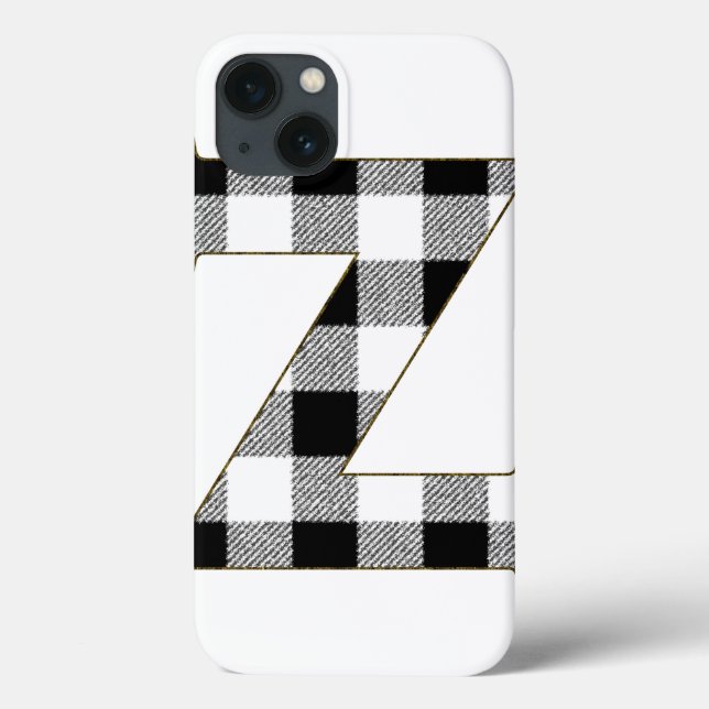 Gingham Check Z Case-Mate iPhone Case (Back)