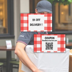 Gingham Delivery Discount Coupon