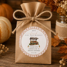 Gingham Fall Fresh Off The Market Bridal Shower