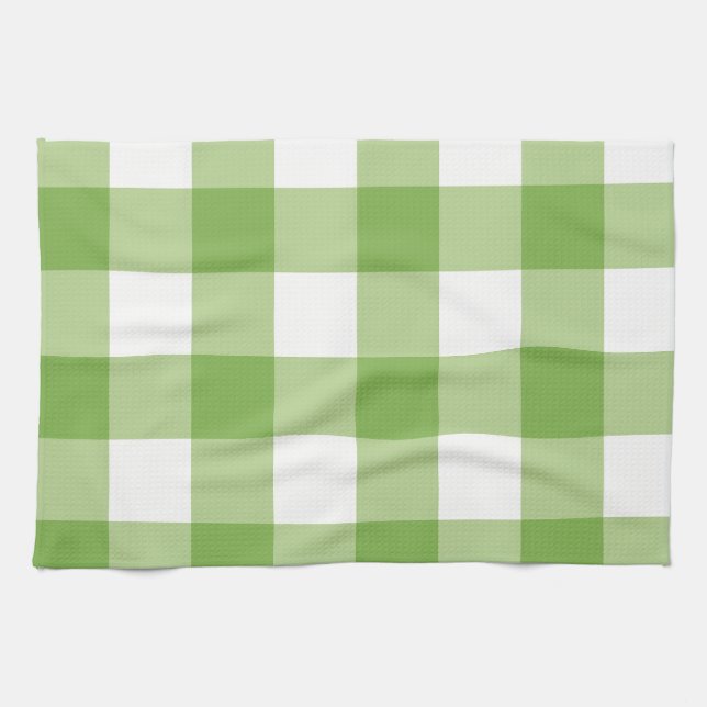 Gingham kitchen  tea towel (Horizontal)