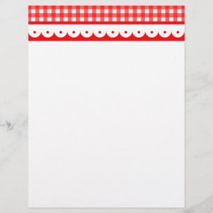 Gingham Letterhead