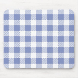gingham mouse mat
