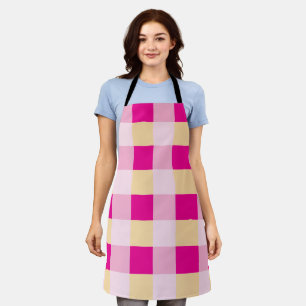 Gingham Pattern Apron