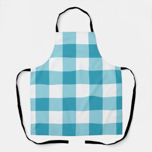 Gingham Pattern Apron