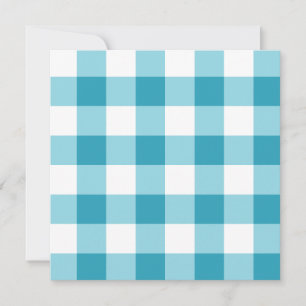 Gingham Pattern Card