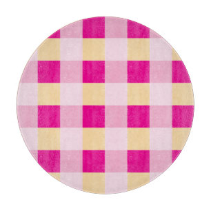 Gingham Pattern  Cutting Board