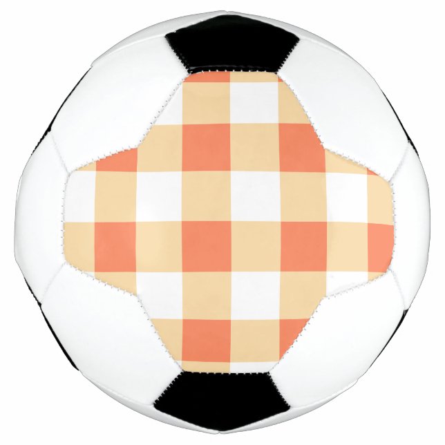 Gingham Pattern Football (Front)