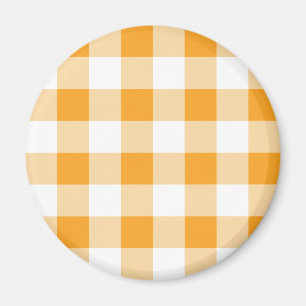 Gingham Pattern Magnet