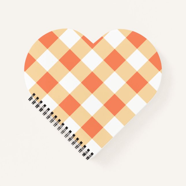 Gingham Pattern Notebook (Front)