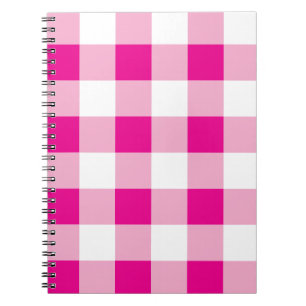 Gingham Pattern  Notebook