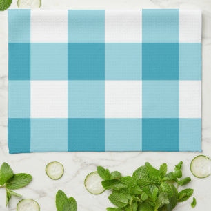 Gingham Pattern Tea Towel