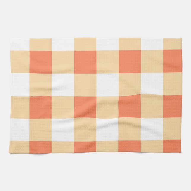 Gingham Pattern Tea Towel (Horizontal)