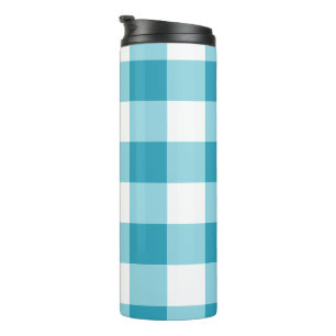 Gingham Pattern  Thermal Tumbler