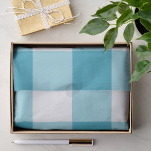 Gingham Pattern Tissue Paper