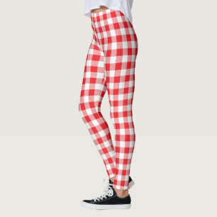 Gingham Plaid Leggings