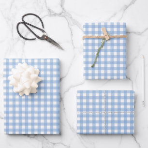 Gingham Wrapping Paper Sheet