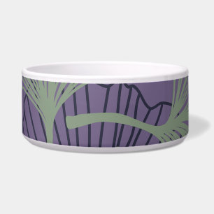 Gingko biloba: abstract vintage pattern.