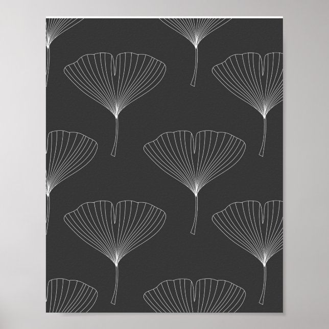 Gingko leaf poster (Front)