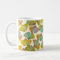 Gingko Leaves: Floral Abstract Art