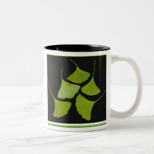 Gingko leaves mug