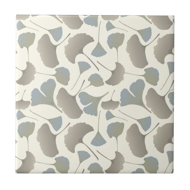Gingko Leaves Tile (Front)