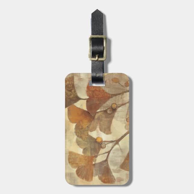 Gingko Luggage Tag (Front Vertical)
