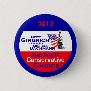 Gingrich Bachmann Button