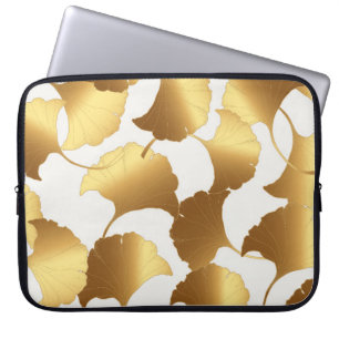Ginkgo Gold: Luxury Vintage Design. Laptop Sleeve