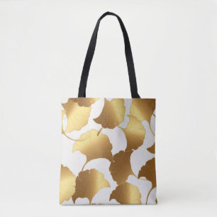 Ginkgo Gold: Luxury Vintage Design. Tote Bag